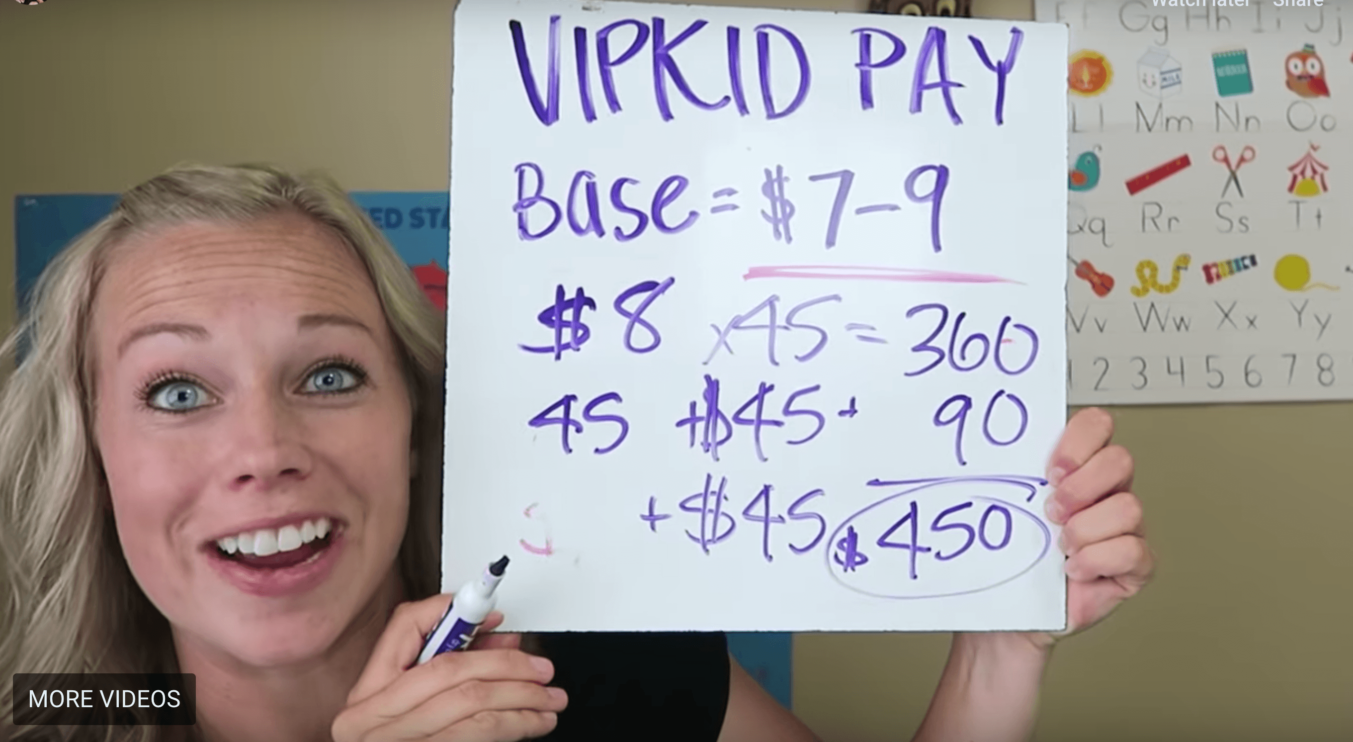 VIPKID Pay And Earnings Nancy Taylor Year 1 2 3 How Much Money Do